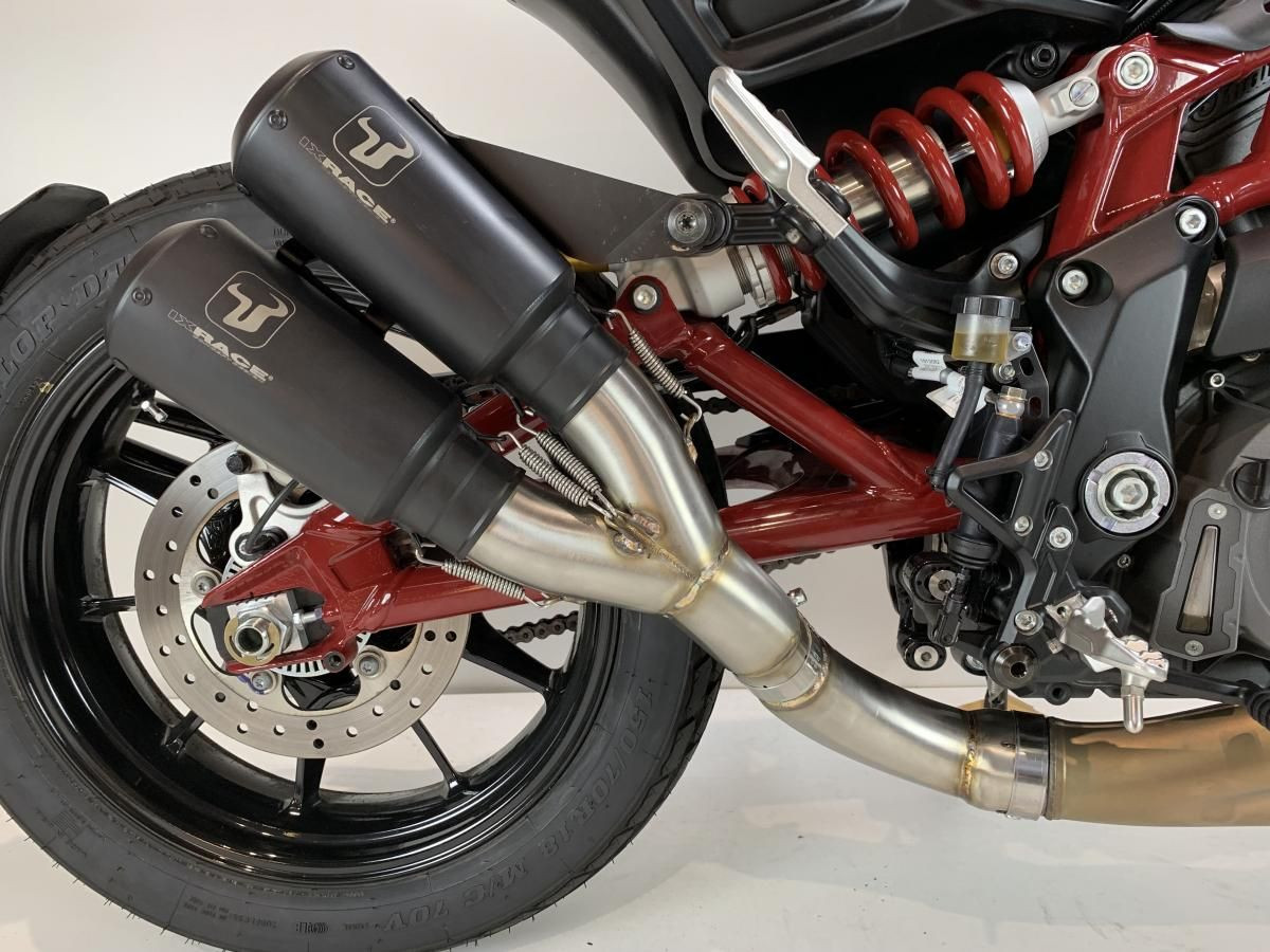 Tłumik IXRACE INDIAN FTR 1200 S/R 18-20 typ DKAT DKAT - CATALYST SUPPRESSOR