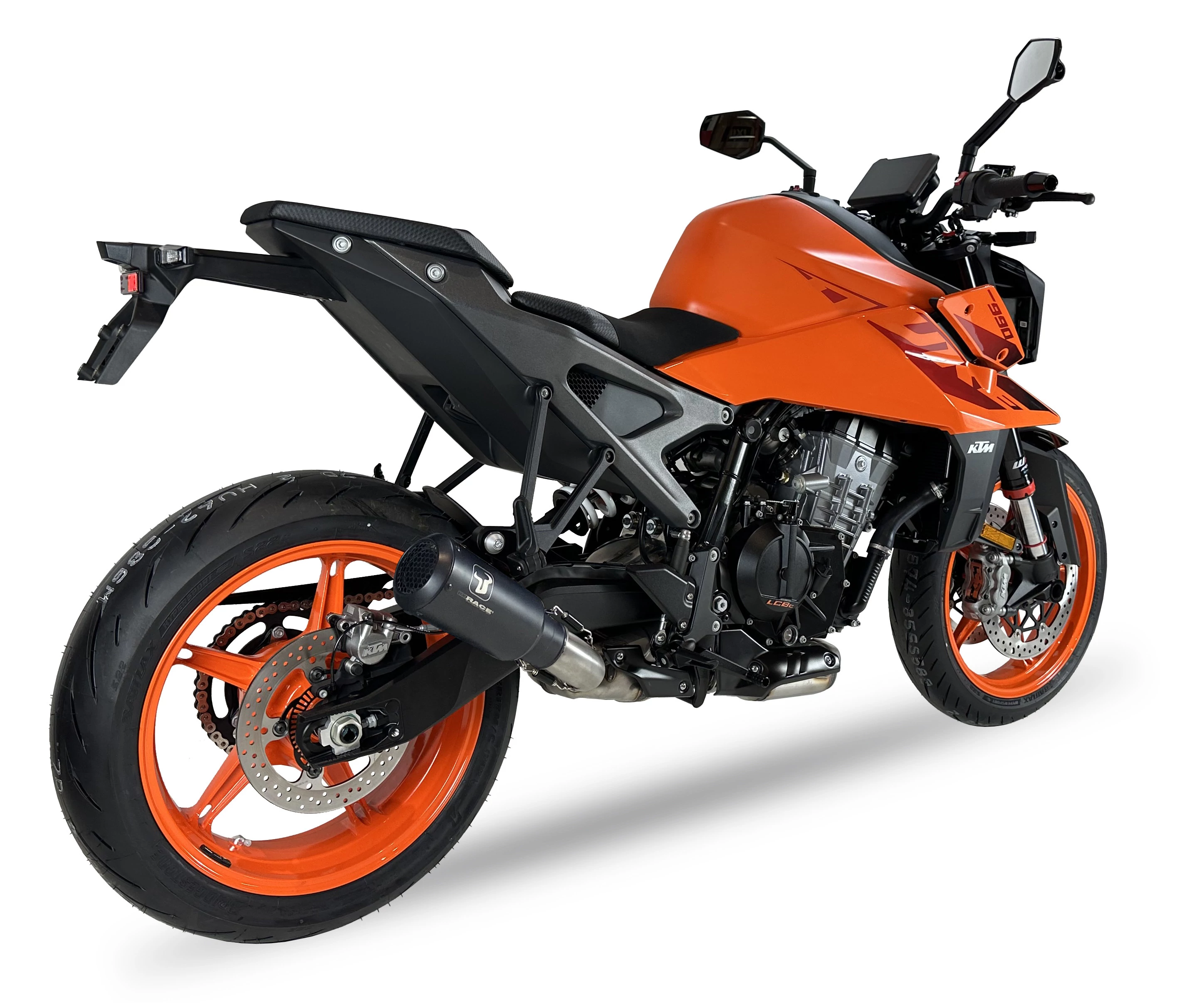 IXRACE Tłumik KTM 990 DUKE / DUKE R 24-25 (KTM R2 DK) typ MK2B MK2 SERIES BLACK (Homologacja)