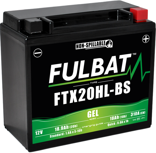 Akumulator FULBAT FUL GEL - FTX20HL-BS / YTX20HL-BS (Żelowy, bezobsługowy)