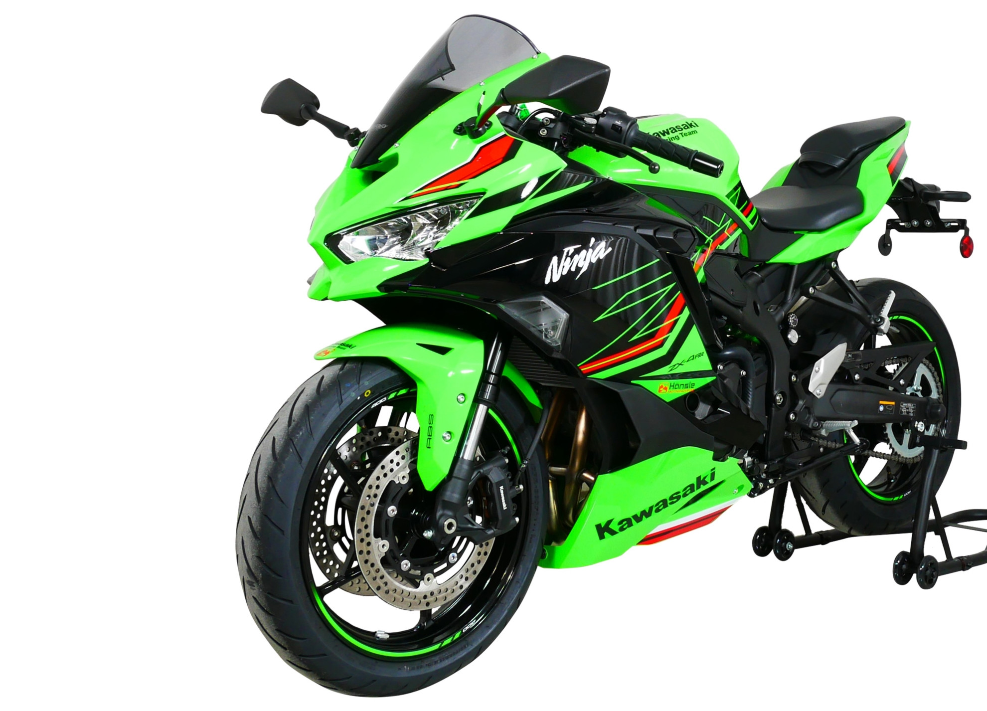 Szyba motocyklowa MRA KAWASAKI ZX-4 R / ZX- 4 RR 2023-, forma R, przyciemniana