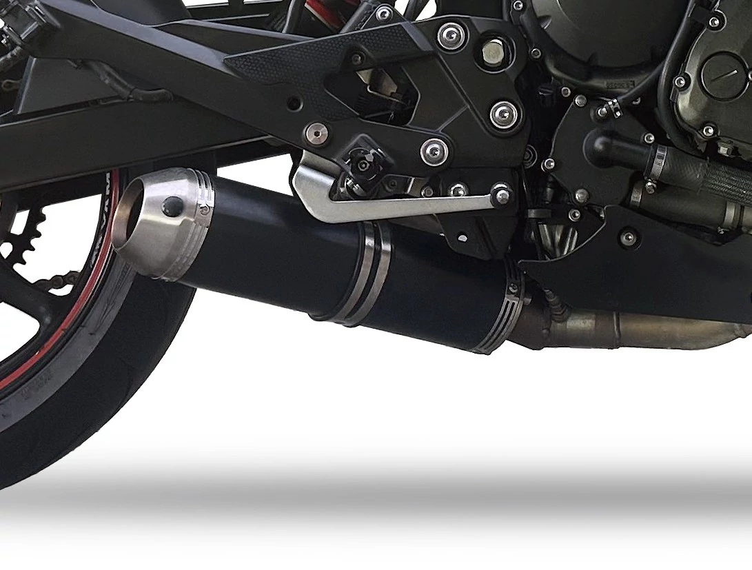 IXRACE Tłumik YAMAHA XJ6 09-15 FULL LINE typ PURE BLACK PURE BLACK SERIES (Homologacja)
