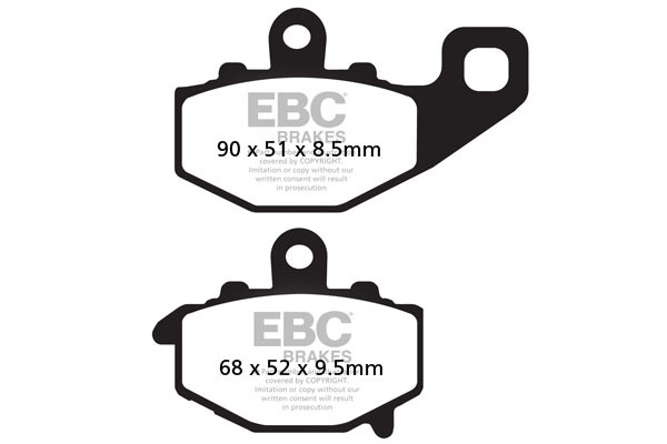 EBC Brakes Klocki hamulcowe EBC FA192HH wzmacniane (kpl. na 1 tarcze)