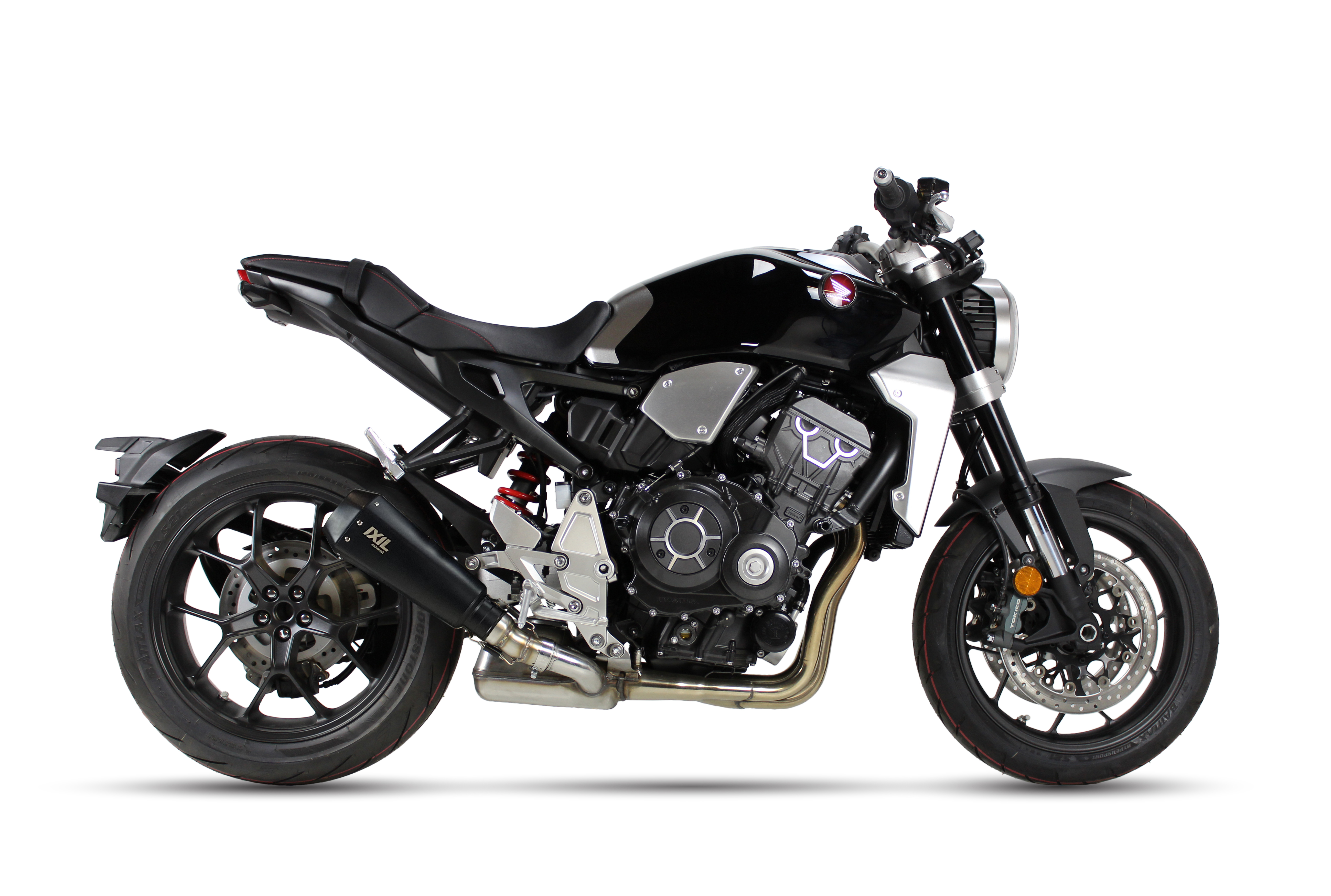 Tłumik IXIL HONDA CB 1000 R 18-23 (SC80) typ RB (waga: 900g, długość: 230 mm., materiał: Inox AISI304, kolor: Black painted) SLI
