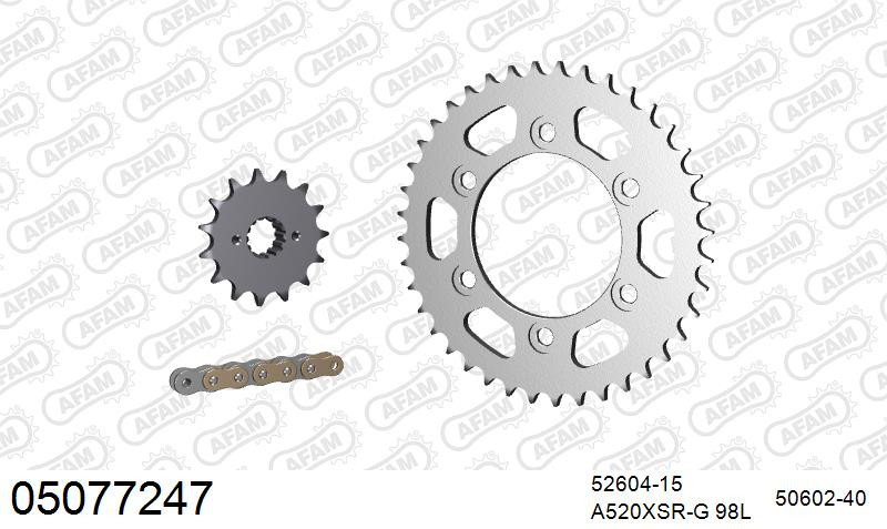 Zestaw napędowy AFAM do DUCATI 750 IE Supersport, 750 Supersport, 750 Supersport Sport