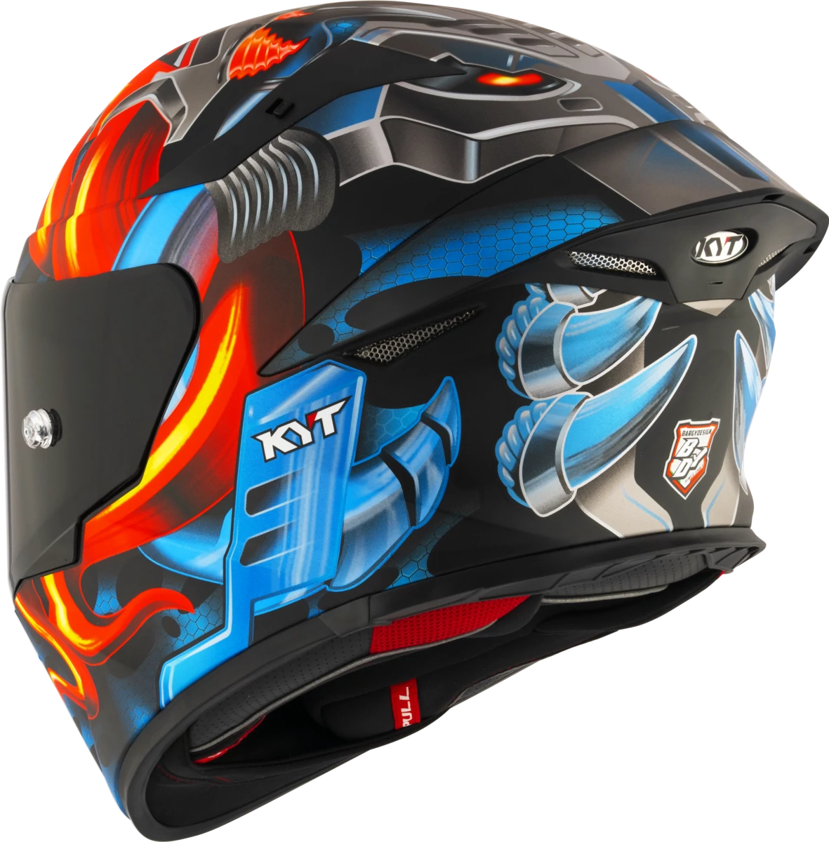 Kask motocyklowy KYT TT-REVO MAGNET MATT