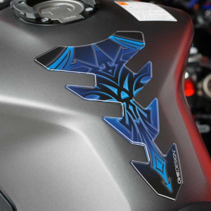 ONEDESIGN Tankpad Expression Slim Tribal niebieski