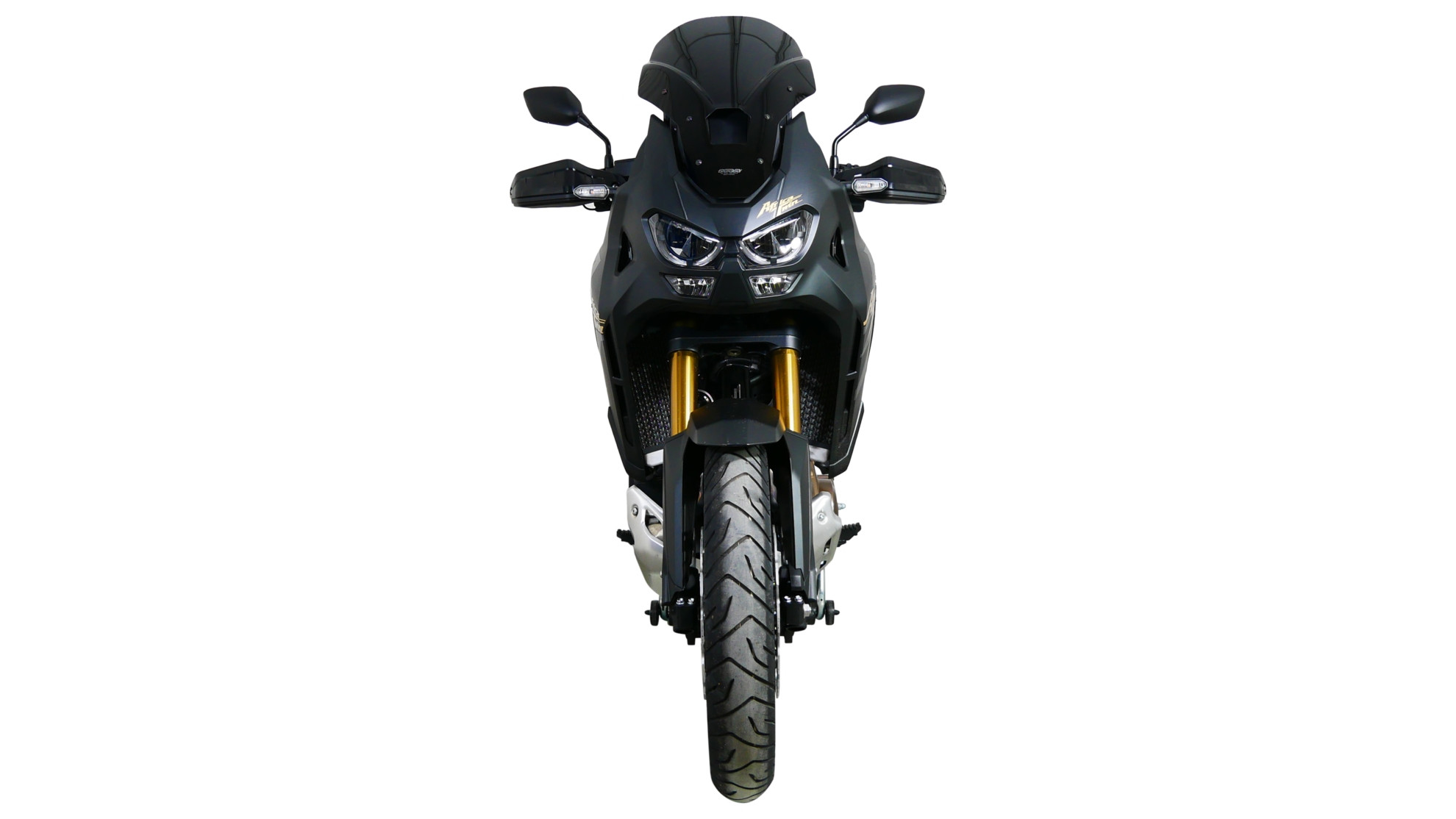 Szyba motocyklowa MRA HONDA CRF 1100 L A.T. AD.SPORTS ES /DCT 2024-, forma TM, czarna