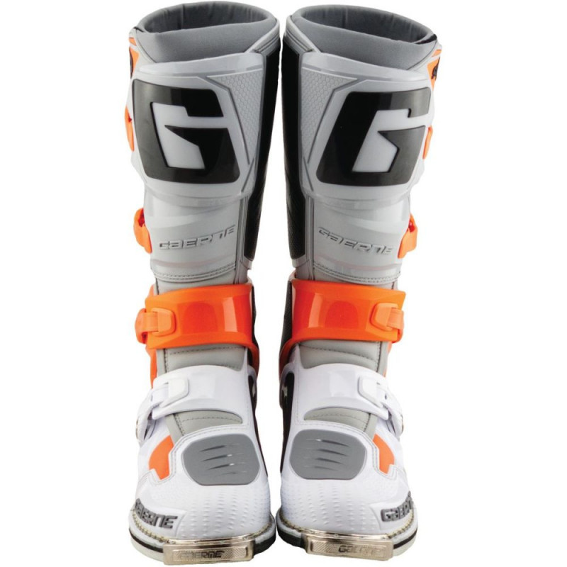 Buty motocyklowe GAERNE SG-12 CROSS pomarańczowe/ szare