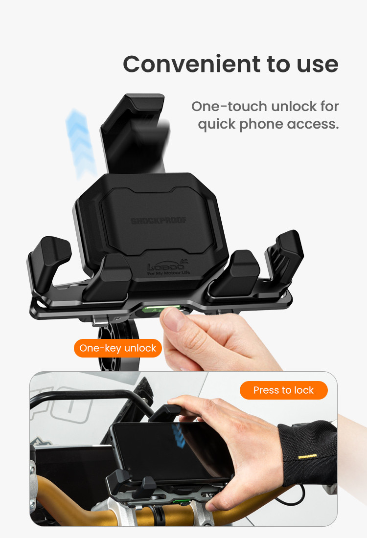 LOBOO Uchwyt na telefon PH06Pro (13mm)