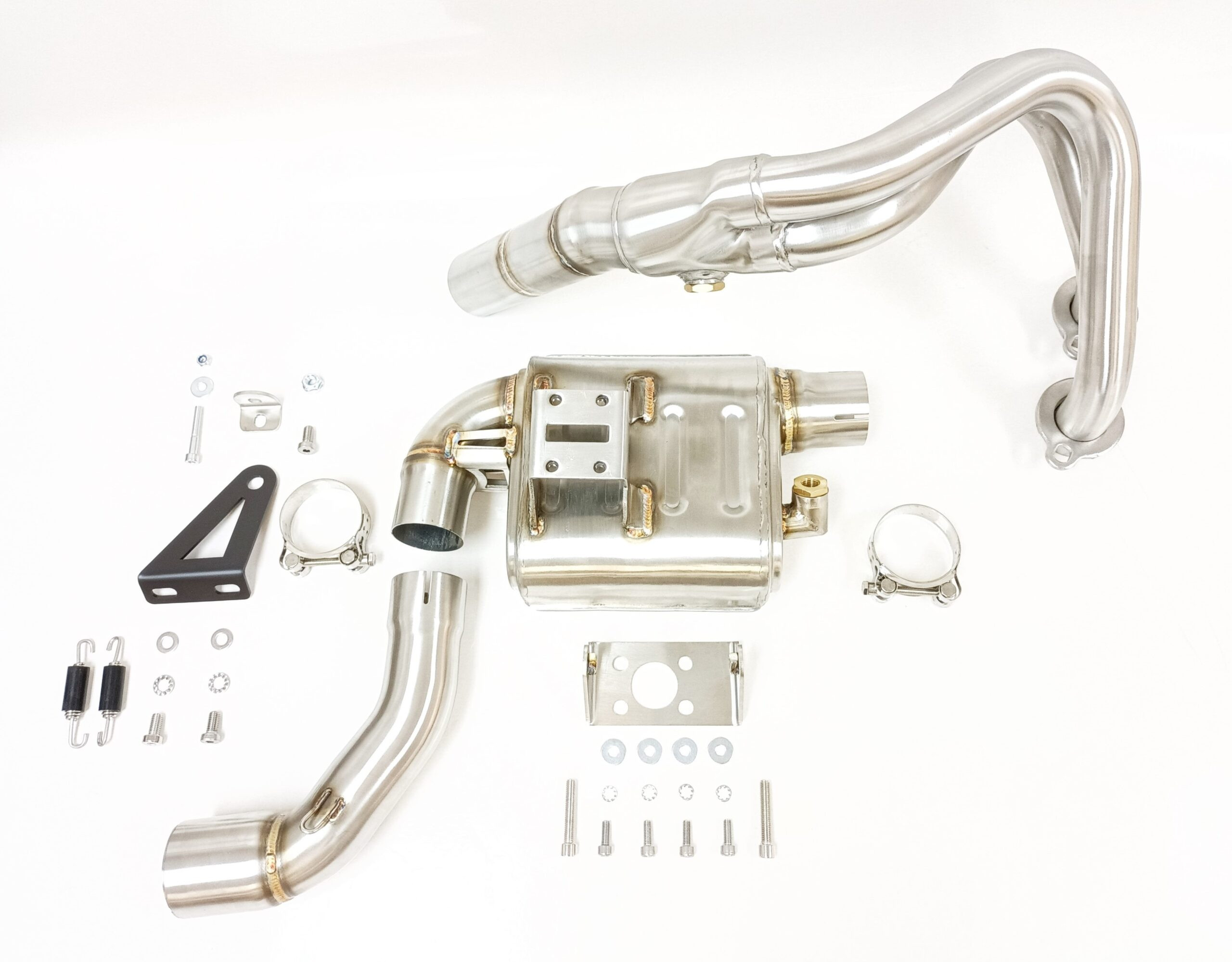 Tłumik IXRACE KAWASAKI VERSYS 650 ´23 (LE650J LE650JA2) FULL SYSTEM typ MK2 MK2 SERIES INOX (Homologacja)