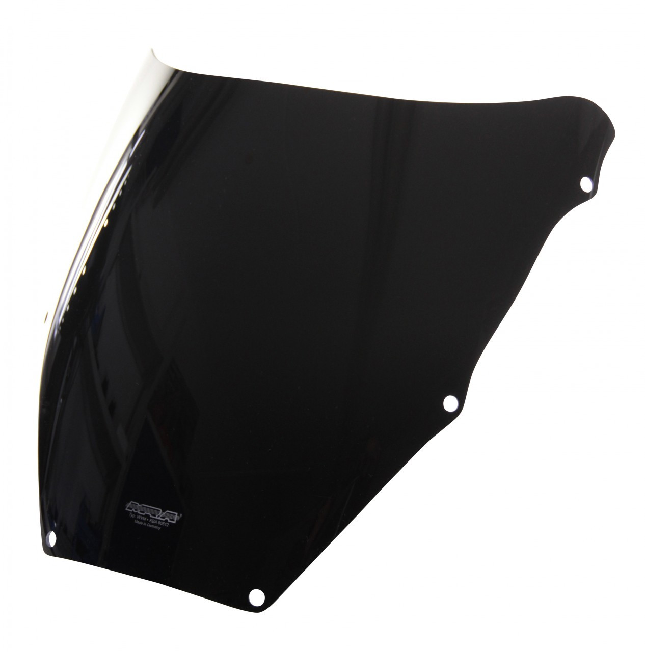 Szyba motocyklowa MRA OT KAWASAKI ZX 6 R ZX600G 1998-1999, forma ON, czarna