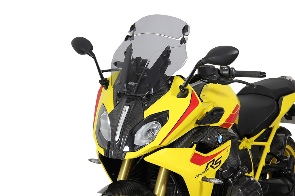 Szyba motocyklowa MRA BMW R 1200 RS R12WR 2015-, forma MXC, czarna