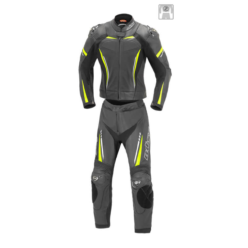 Kombinezon motocyklowy damski BUSE Imola czarno-żółty 102508