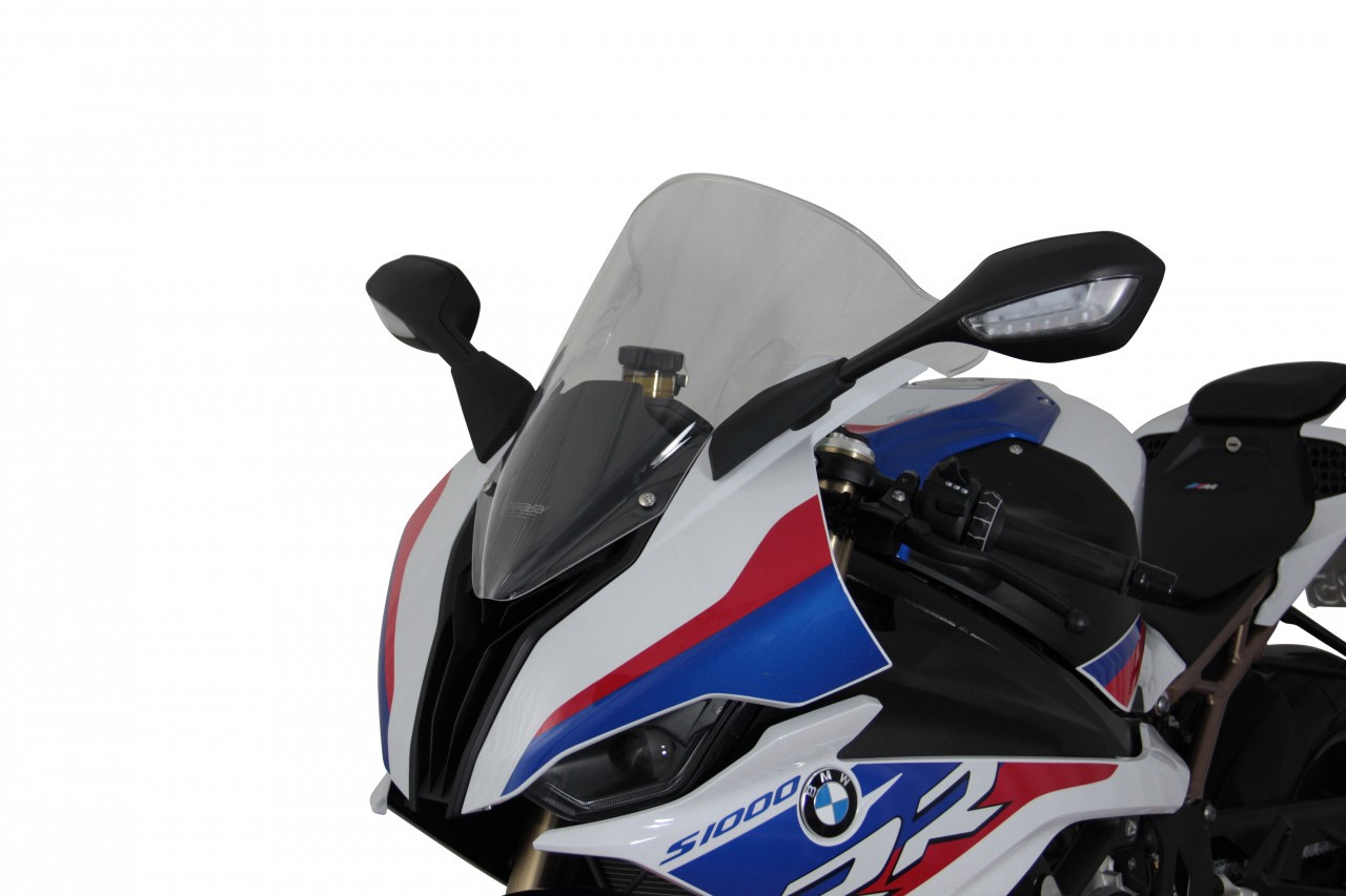 Szyba motocyklowa MRA BMW S1000 RR 2019-2022, forma R, bezbarwna