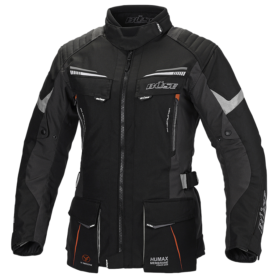 Kurtka motocyklowa damska BUSE Lago Pro czarna