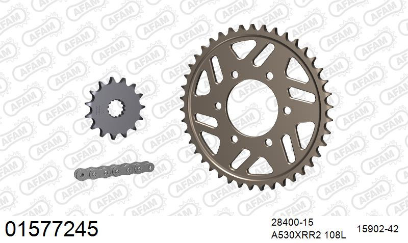 Zestaw napędowy AFAM do SUZUKI GSX-R 750 W N,P,R,S