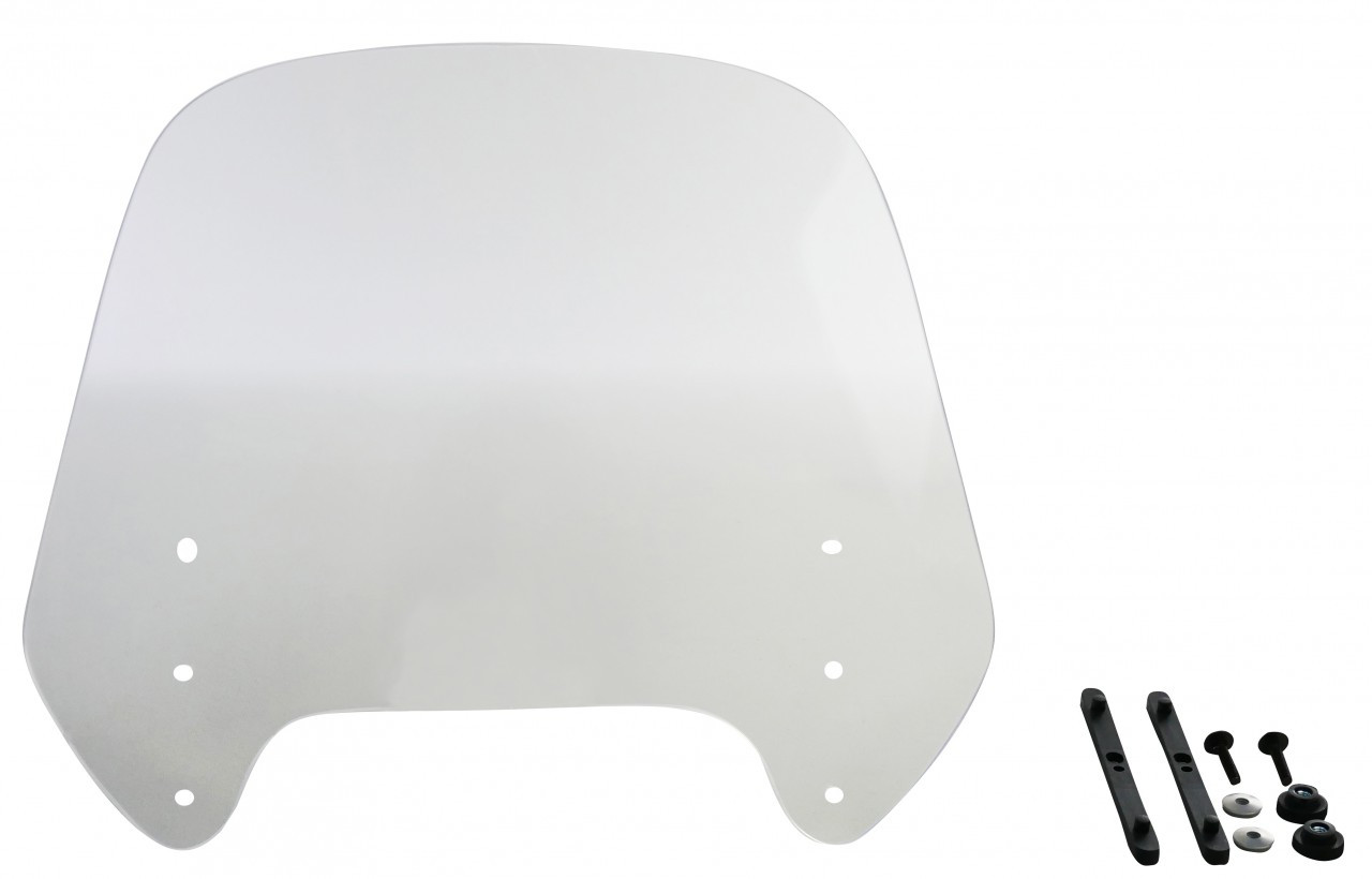 Szyba motocyklowa MRA UNIVERSAL VO-STANDARD -, forma VO, bezbarwna