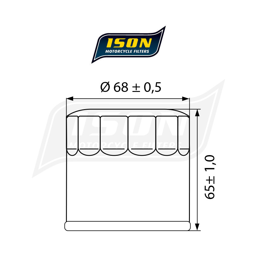 ISON filtr oleju ISON553