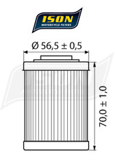 ISON filtr oleju ISON152