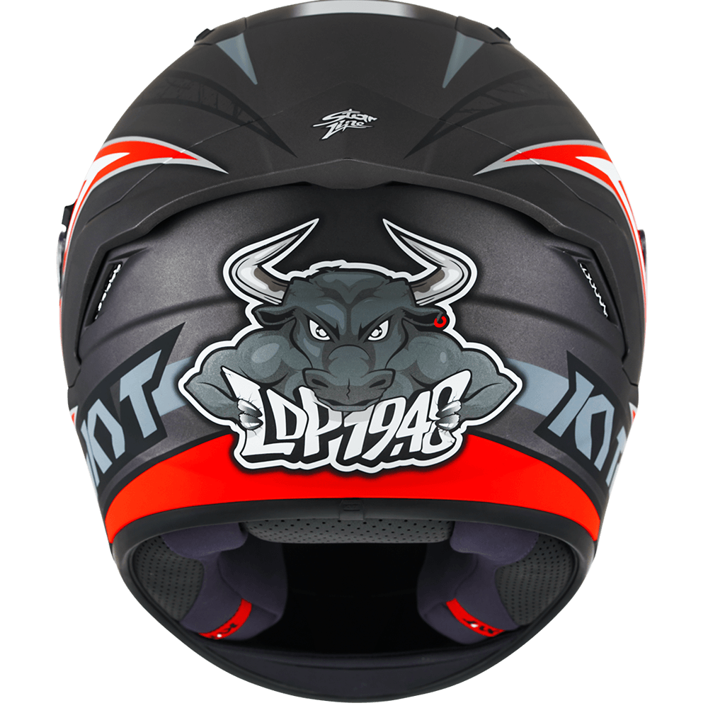 Kask Motocyklowy KYT NF-R MINDSET czerwony