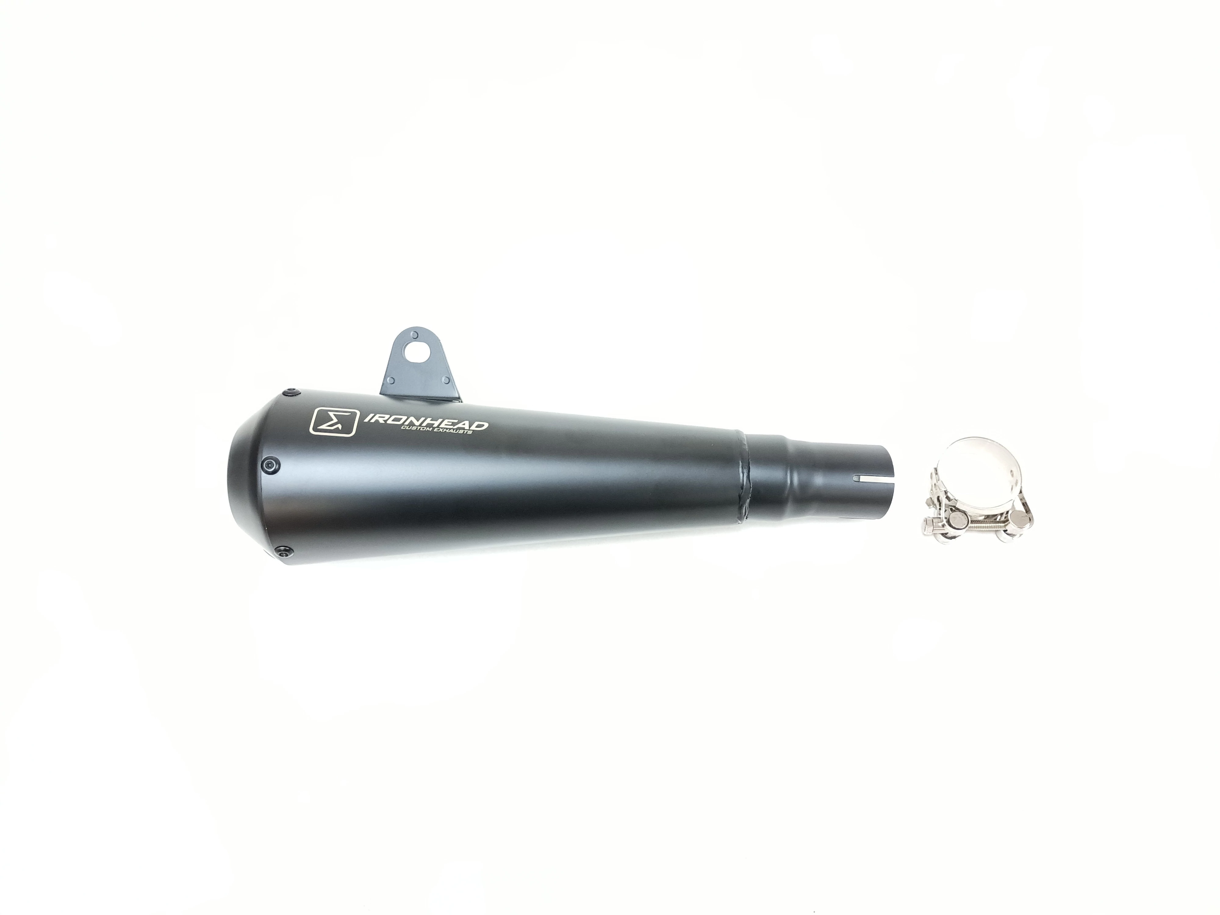 IXIL Tłumik HONDA GB 350 S 2025 (NC59) typ OVC11SB SLIP ON - IRONHEAD CONICAL BLACK INOX