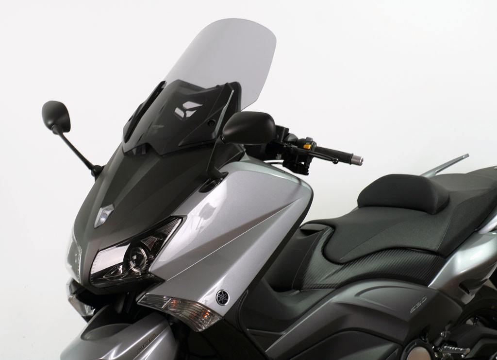 Szyba motocyklowa MRA YAMAHA T-MAX 530 (XP) SJ09 2012-2015, forma TM, bezbarwna