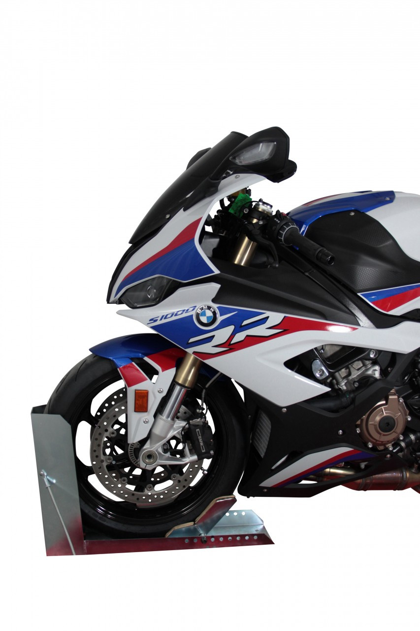 Szyba motocyklowa MRA BMW S1000 RR 2019-2022, forma O, czarna