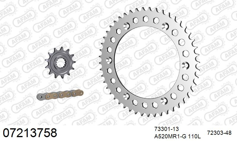 Zestaw napędowy AFAM do KTM GS 125