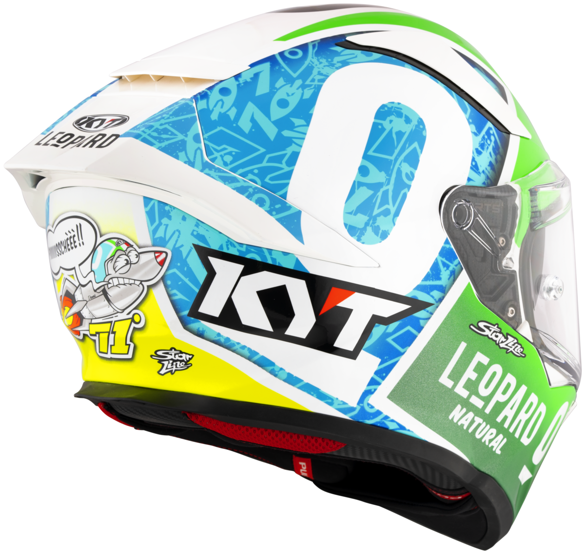 Kask Motocyklowy KYT R2R MAX FOGGIA MISANO 2021 REPLICA ECE/ONU 22-06