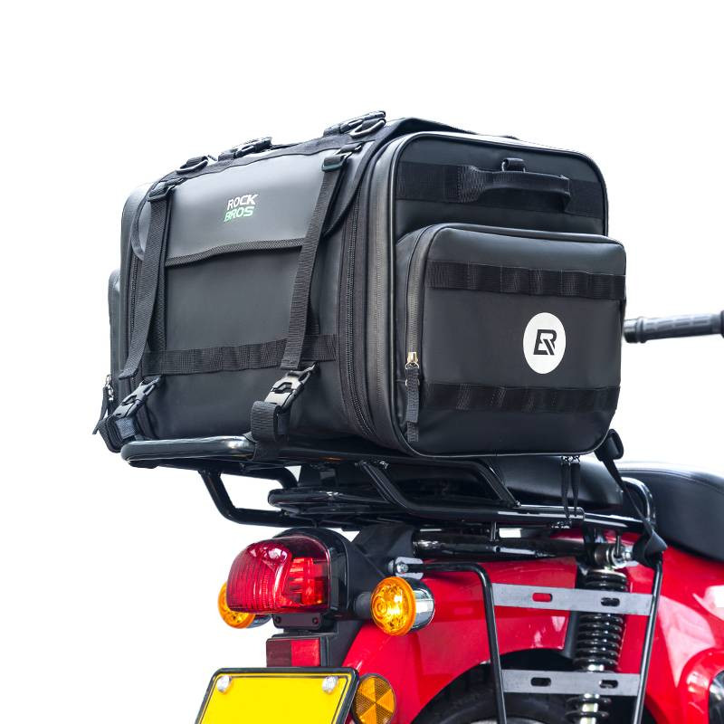 Torba motocyklowa 43-50L - wodoodporna i składana torba wyprawowa ROCKBROS 3014009201