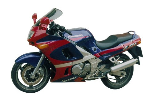Szyba motocyklowa MRA OT KAWASAKI ZZR 600 ZX600E 1993-, forma TN, przyciemniana