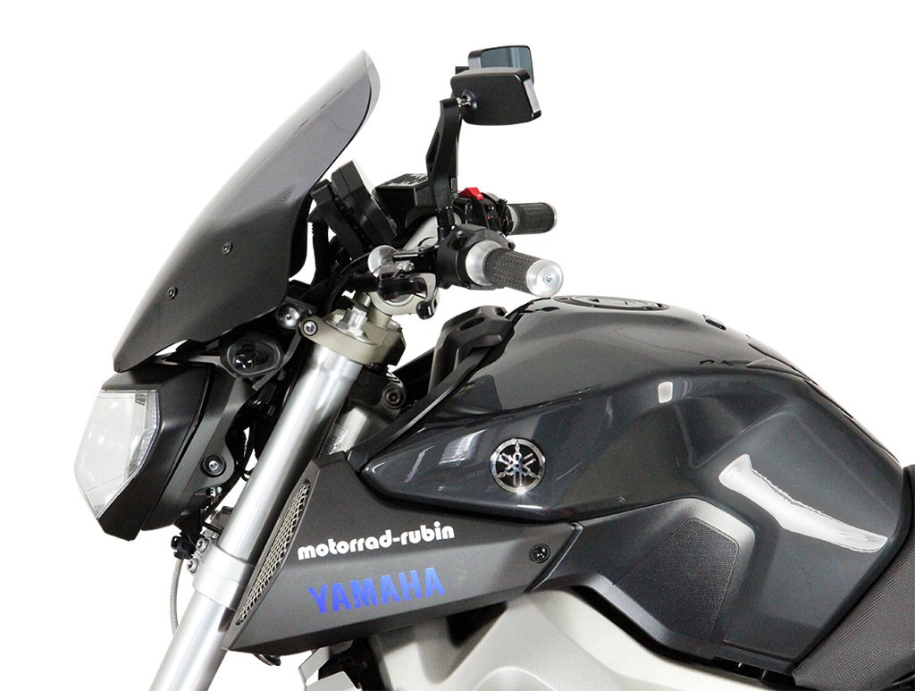 Szyba motocyklowa MRA YAMAHA MT-09 2014-2016, forma NTM, bezbarwna