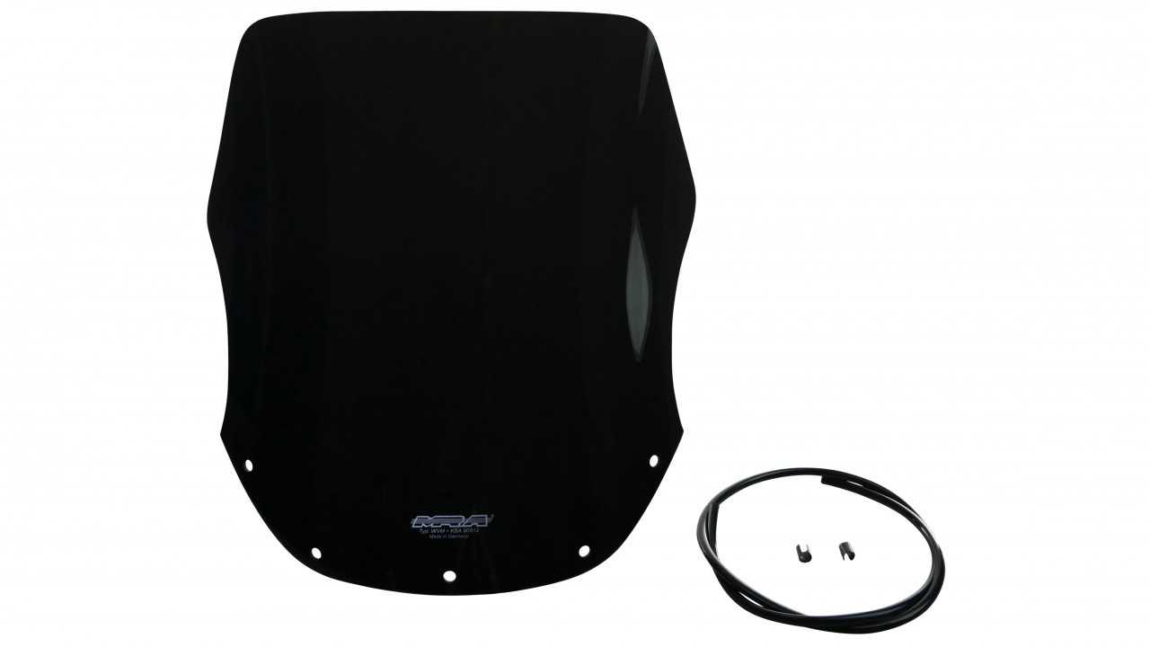 Szyba motocyklowa MRA OT YAMAHA XTZ 660 3YF 1991-1999, forma TN, czarna