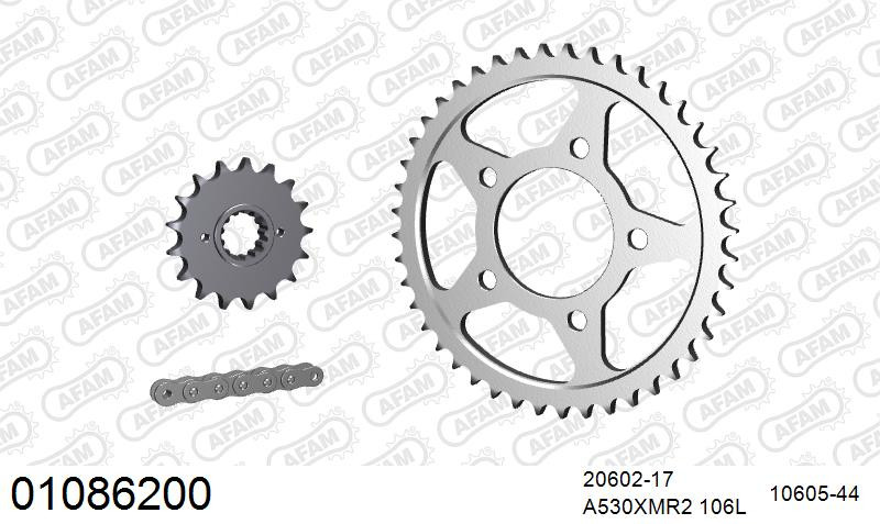 Zestaw napędowy AFAM do HONDA CB 900 F C,D, CB 900 F Bol d'Or Z,A,B