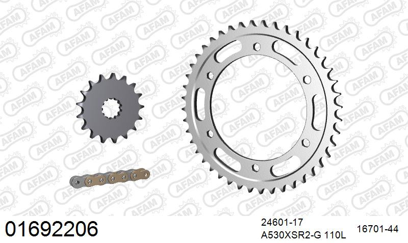 Zestaw napędowy AFAM do KAWASAKI ZZR 1100 D4,D5,D6,D7,D8,D9