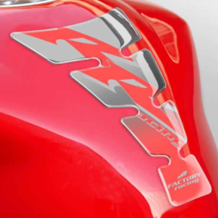 ONEDESIGN Tankpad Spirit shape logo RR srebrny/transparentny
