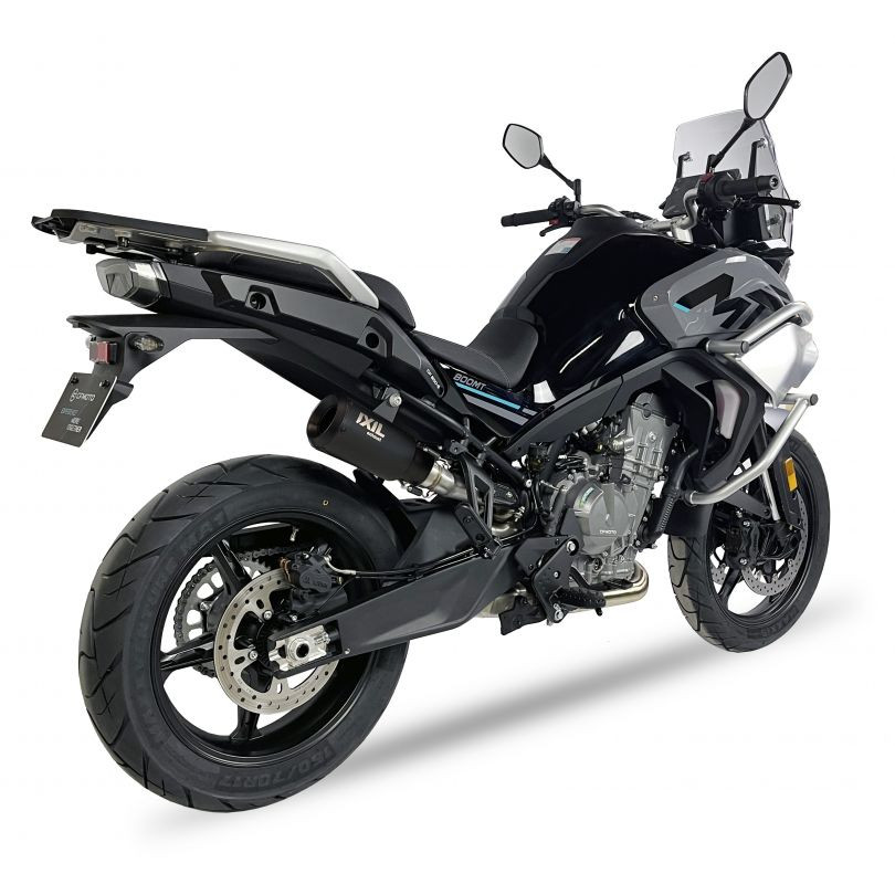 Tłumik IXIL CFMOTO 800 MT (CF800-5) TOURING / SPORT typ RB (waga: 900g, długość: 230 mm., materiał: Inox AISI304, kolor: Black p