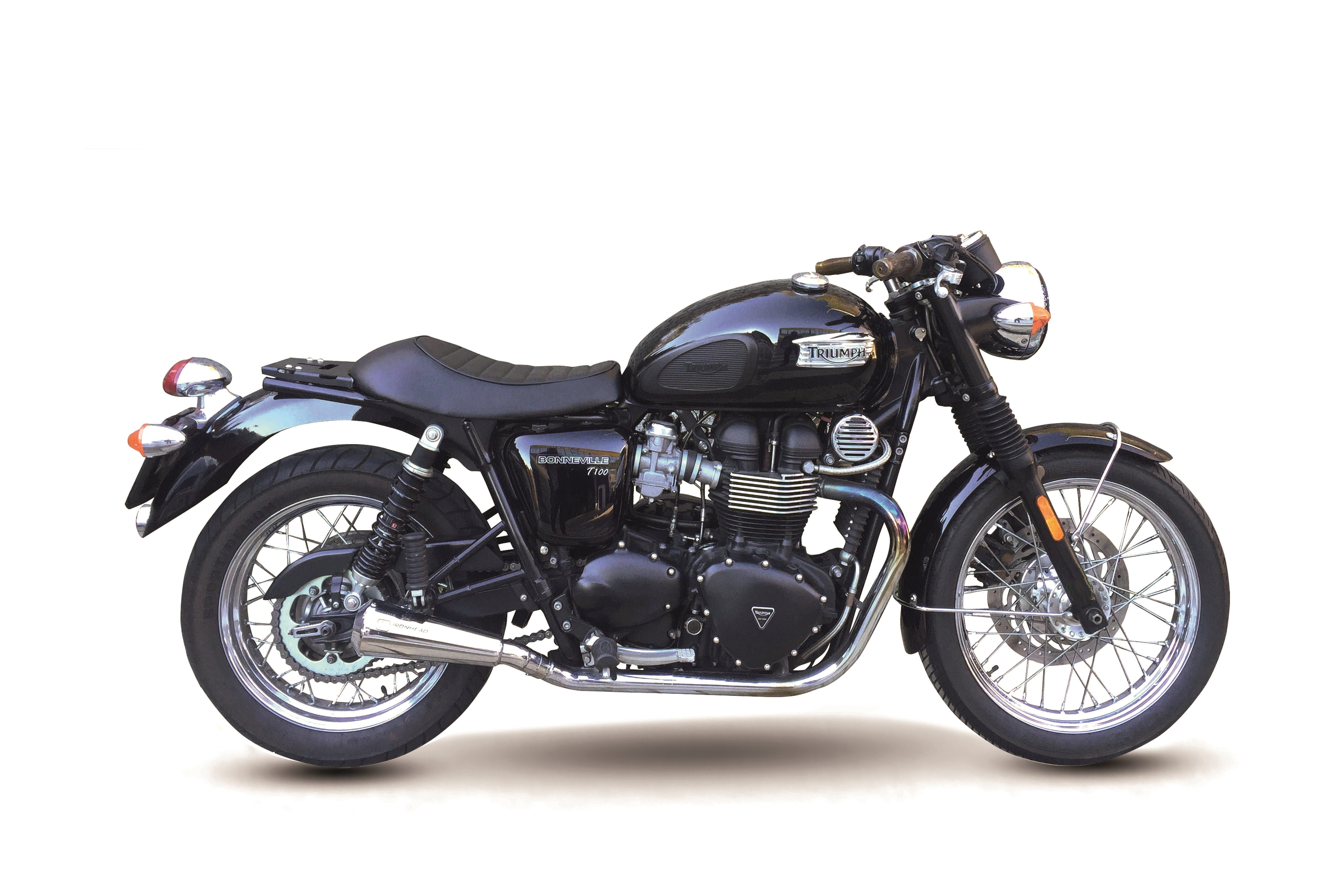 Tłumik lewy IXIL TRIUMPH BONNEVILLE - T100 865 typ OVC11SS (waga: 2100g, długość: 270 mm.)