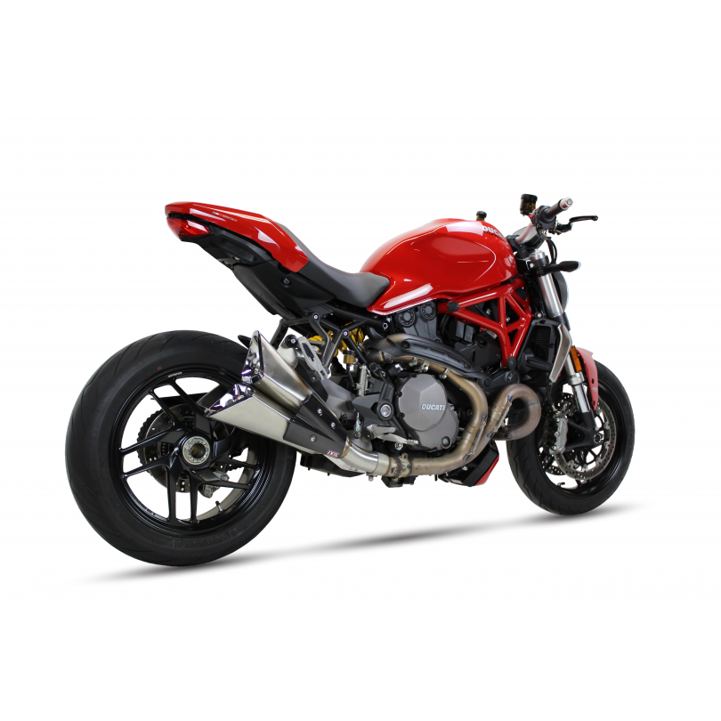Tłumik IXIL DUCATI M 1200 MONSTER 17-20 (MA - MB) typ X55SPB (waga: 3200g, długość: 330 mm., materiał: Inox AISI304, kolor: Blac