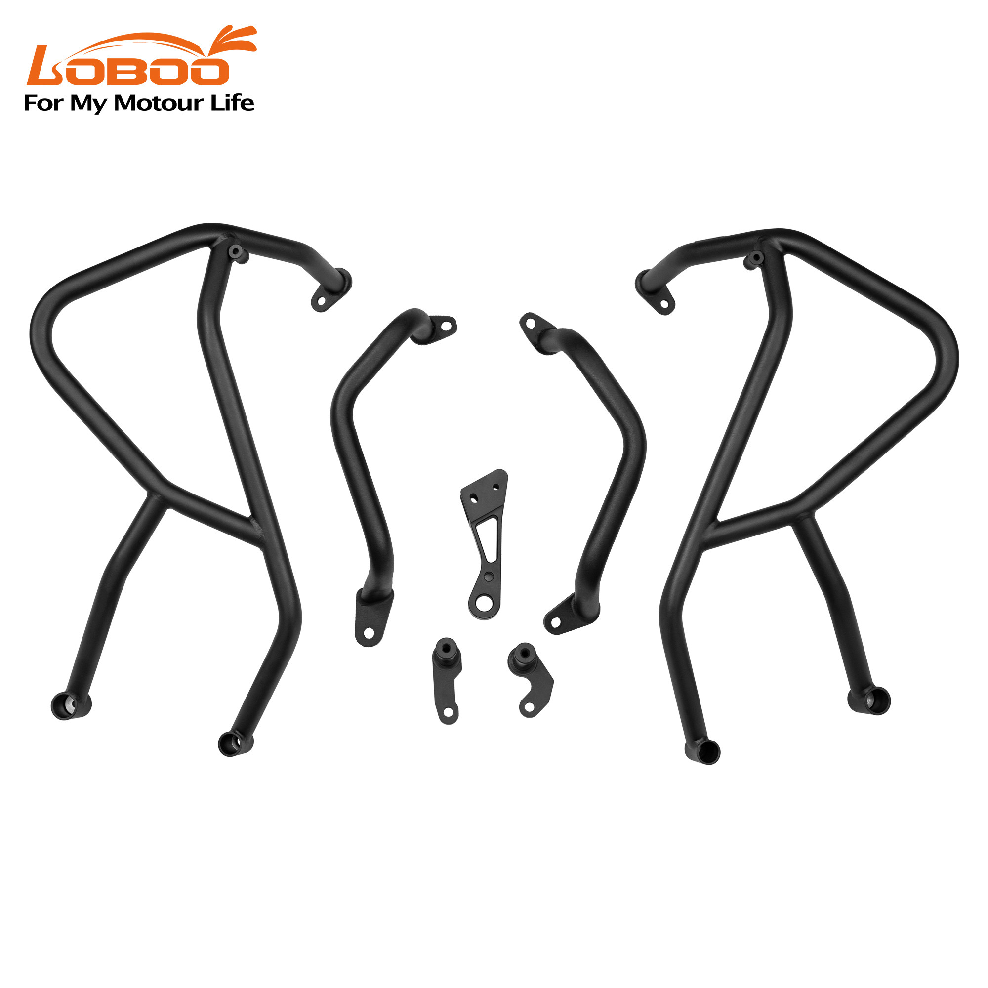 LOBOO Gmole do HONDA NX400 (2024-) HONDA NX500 (2024-) czarne