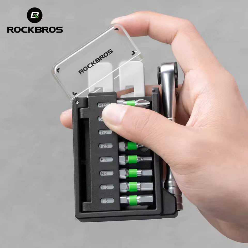 Narzędzie wielofunkcyjne rowerowe Klucz z grzechotką stalowy S2 -TG-8602 (430042001) ROCKBROS