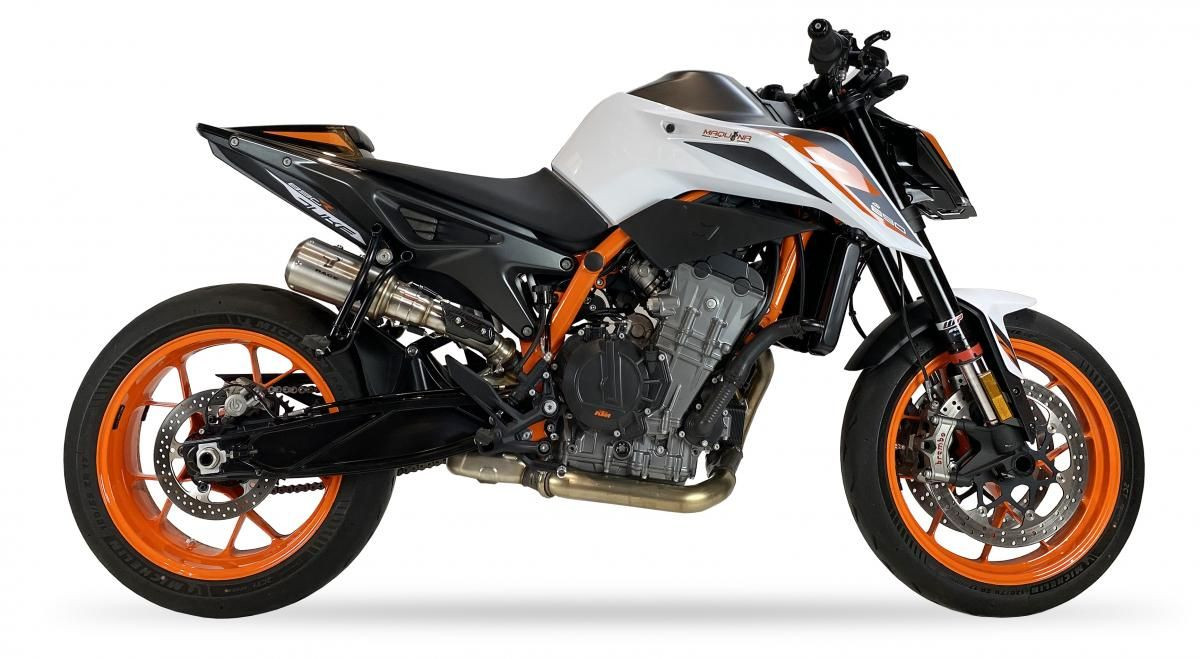 Tłumik IXRACE KTM DUKE 890 R 20-23 (KTM 790 DUKE) typ MK2 MK2 SERIES INOX (Homologacja)