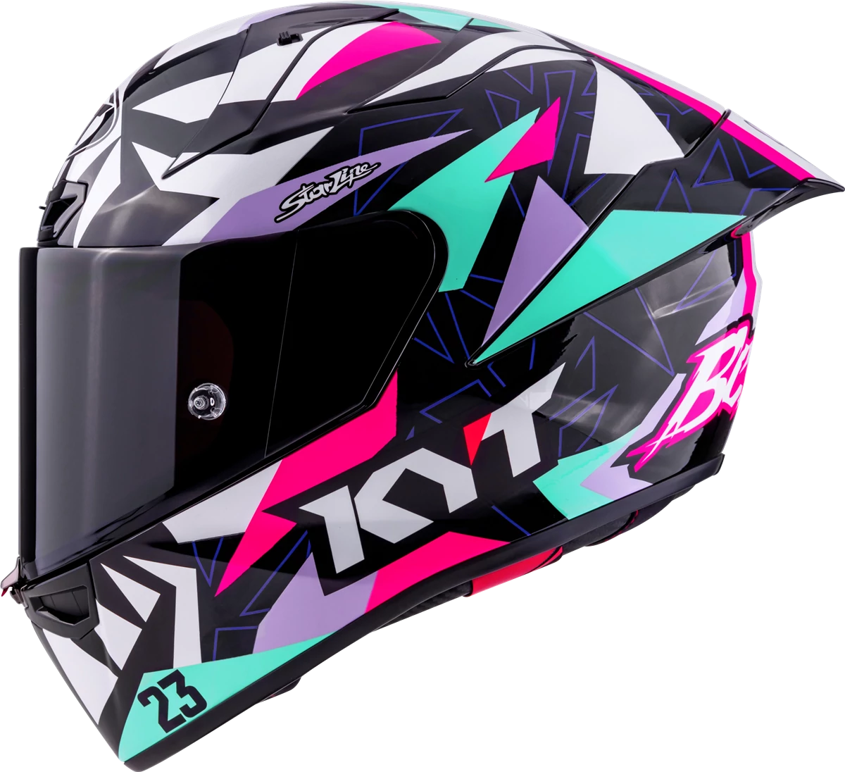 Kask motocyklowy KX-1 RACE GP BASTIANINI REPLICA 2025 - E06-FIM