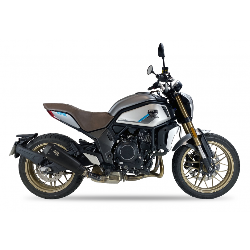 Tłumik IXIL CFMOTO 700 CL-X 19-23 (CF700-2) HERITAGE/SPORT/ADVENTURE typ RC3B SLIP ON - SPORT XTREM BLACK (Homologacja)