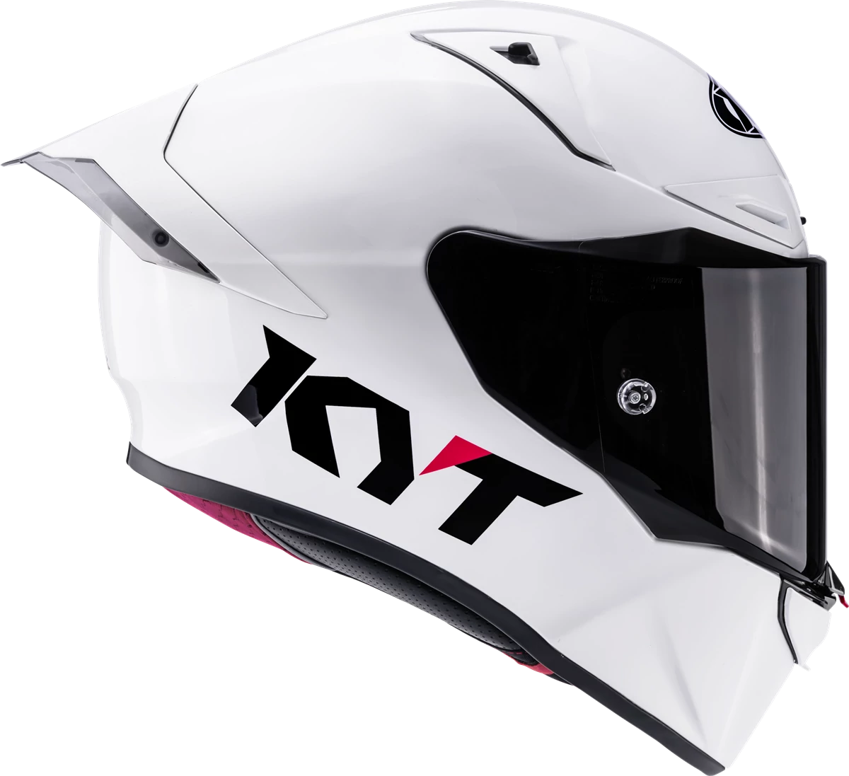 Kask motocyklowy KYT R1R BIAŁY E06
