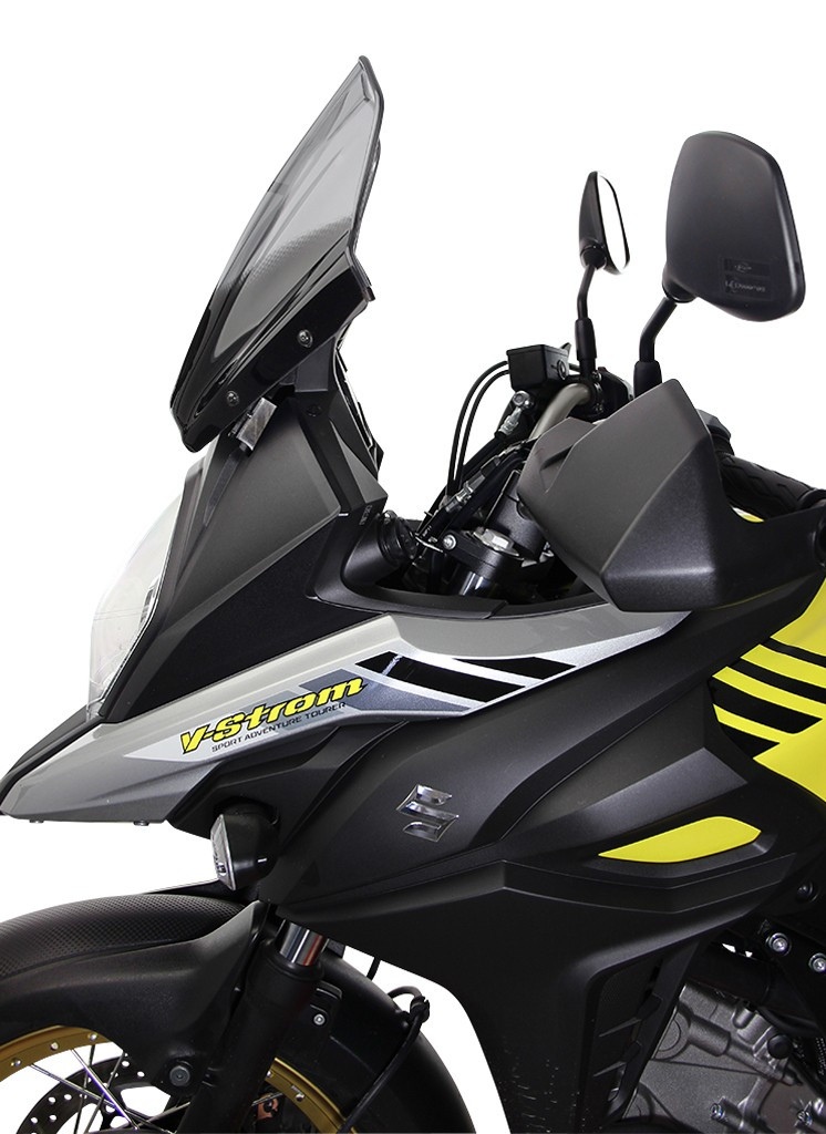 Szyba motocyklowa MRA SUZUKI DL 650 V-STROM WC70/WC71 2017-, forma T, przyciemniana