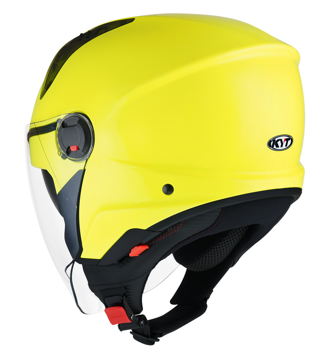 Kask Motocyklowy KYT D-CITY połysk żółty fluo ECE/ONU 22-06