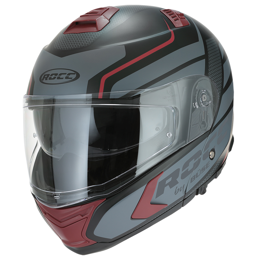 Kask motocyklowy ROCC 981 czerwony