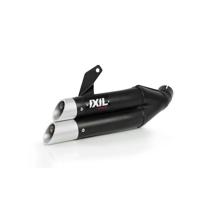 IXIL Układ wydechowy, tłumik YAMAHA MT-09 24-25 (RN87 RN88 RN89 RN90 RN91 RN92) typ L3XB FULL SYSTEM - DUAL HYPERLOW BLACK XL