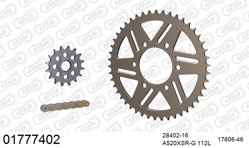 Zestaw napędowy AFAM do KAWASAKI ZXR 750 H2
